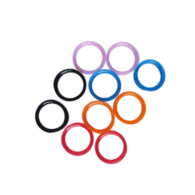 Coloured Finger Rings Zen Master Scissors Create Perfection