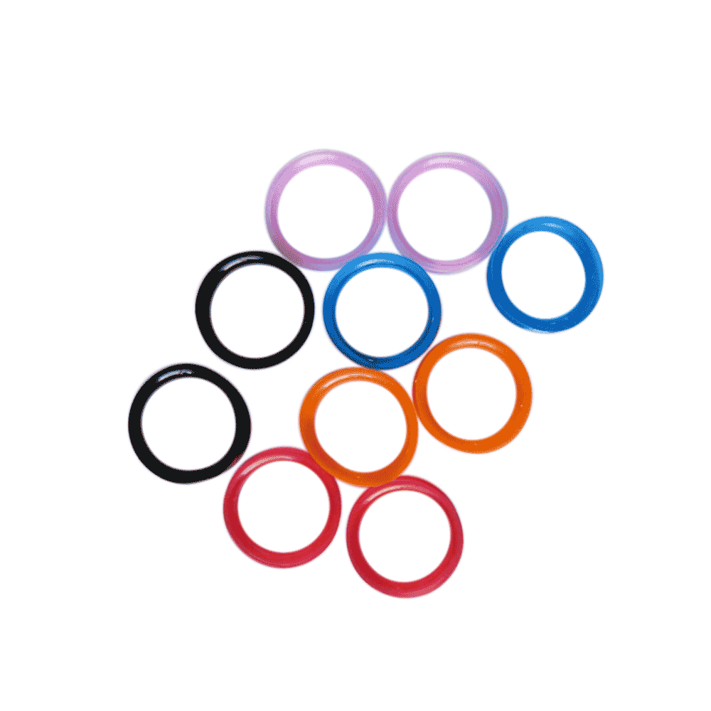 Deago Silicone Rings For Men Sport Rubber Wedding Bands 7 Pack (1.5mm  Thick) Size 8 - Walmart.com